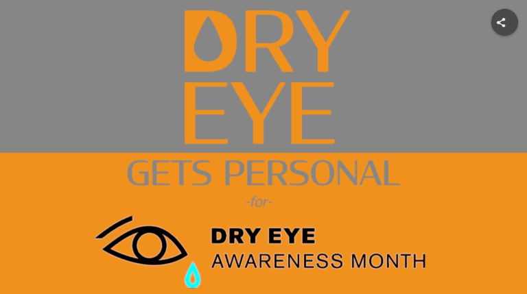 Dry Eye Gets Personal